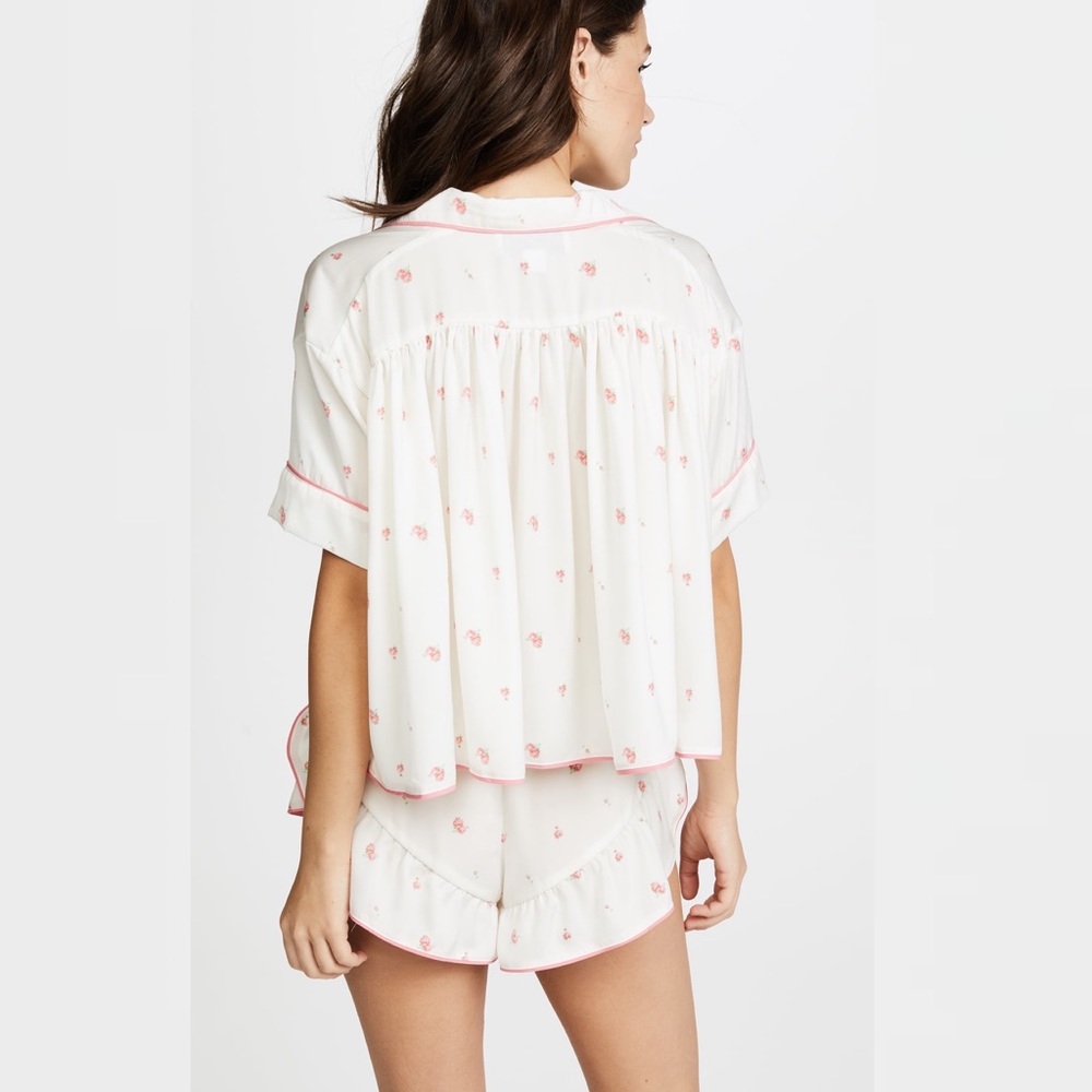 WILDFOX Rosebud Wallpaper Fell For You Pajama Set - Picture 3 of 8